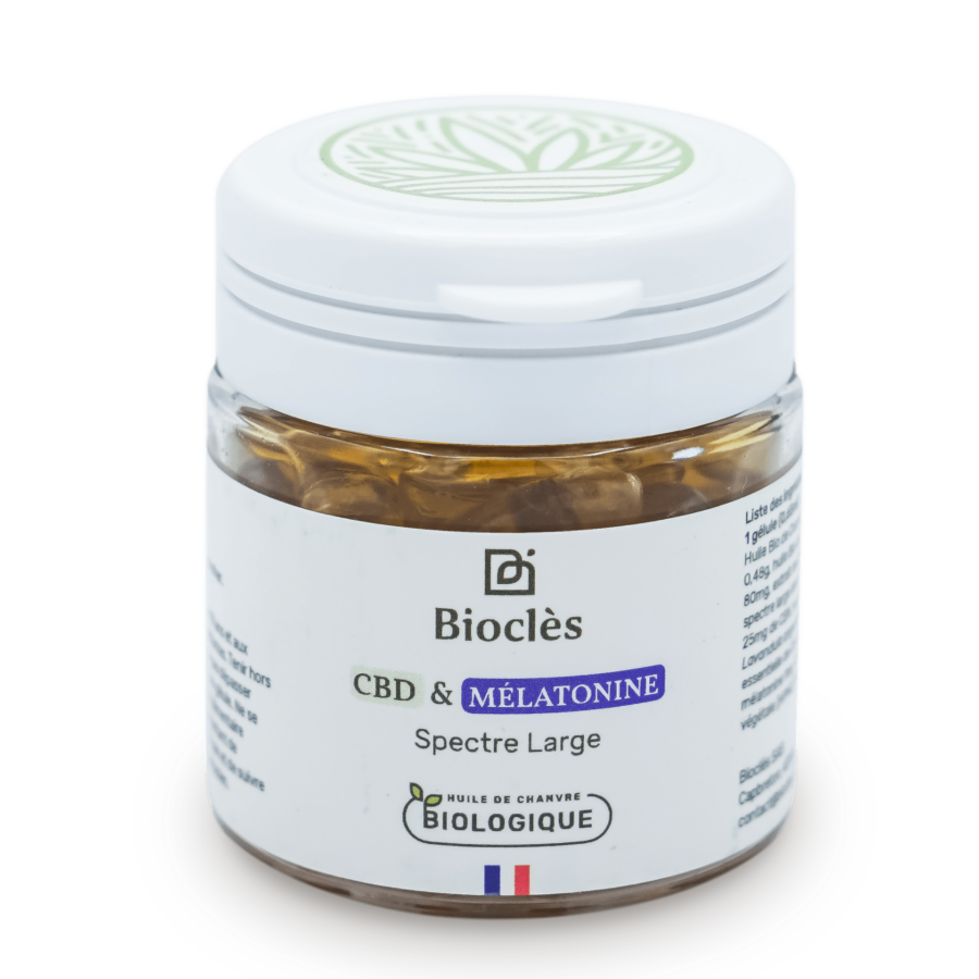 Gélules CBD & Mélatonine
