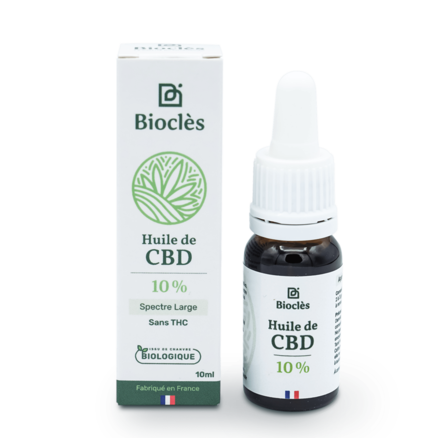 Huile buccale CBD 10%