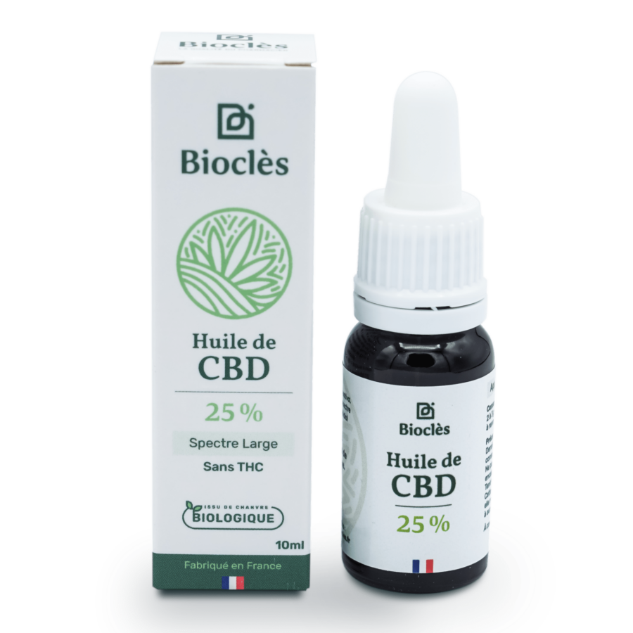 Huile buccale CBD 25%